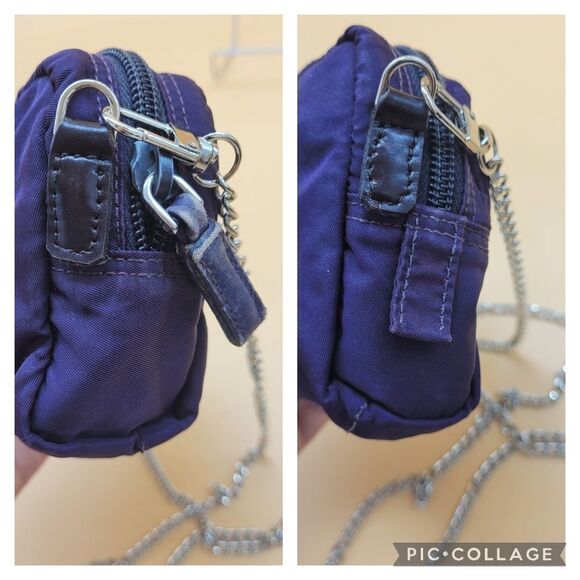 Authentic Prada Mini Pouch on Chain - Picture 4 of 10